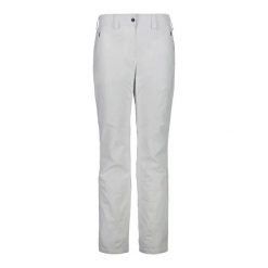 Spodnie narciarskie dla kobiet CMP. Białe spodnie sportowe damskie CMP, na zimę, xl, bez wzorów, narciarskie. Za 420.75 zł.