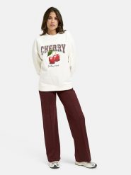 Smith & Soul Bluza w kolorze kremowym rozmiar: XS. Brązowe bluzy damskie Smith & Soul, xs, bez wzorów, bez kaptura. Za 152.99 zł.