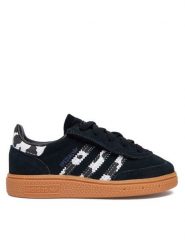 Adidas Sneakersy Handball Spezial Comfort Closure Elastic Lace KI5650 Czarny. Czarne buty sportowe dziewczęce Adidas, bez wzorów, ze skóry, bez zapięcia. Za 259.99 zł.