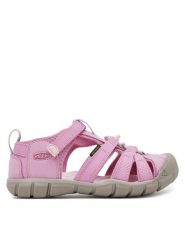 Keen Sandały Seacamp Ii Cnx C 1030767 Różowy. Czerwone sandały dziewczęce Keen, z materiału, bez obcasa, bez zapięcia. Za 159.99 zł.