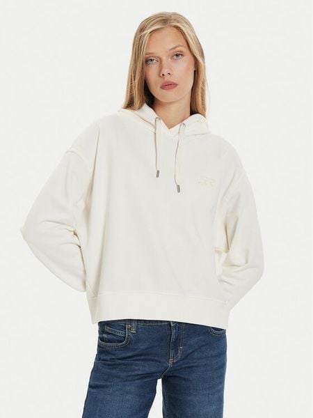 Lee Bluza Essential 112341539 Écru Relaxed Fit. Bluzy damskie Lee, l, bez wzorów, z bawełny, bez kaptura. Za 189.99 zł.