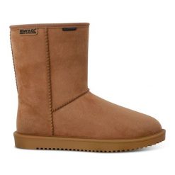 Buty wodoodporne damskie Risely. Brązowe obuwie sportowe damskie Regatta, z poliesteru, bez zapięcia. Za 169.99 zł.