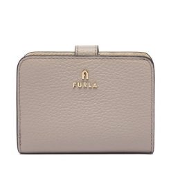 Portfel Furla. Brązowe portfele damskie Furla, bez wzorów. Za 674.99 zł.