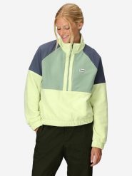 Marmot Bluza polarowa "Retro Rocklin" w kolorze zielonym rozmiar: M. Zielone bluzy damskie Marmot, m, bez wzorów, z materiału, bez kaptura. Za 224.52 zł.