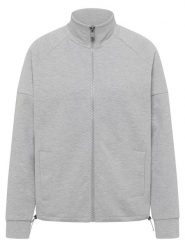 ELBSAND Bluza "Lona" w kolorze szarym rozmiar: M. Szare bluzy damskie ELBSAND, m, bez wzorów, z bawełny, bez kaptura. Za 195.77 zł.