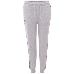 Spodnie treningowe damskie Kappa INAMA. Szare spodnie sportowe damskie Kappa, m, bez wzorów, z bawełny. Za 230.50 zł.