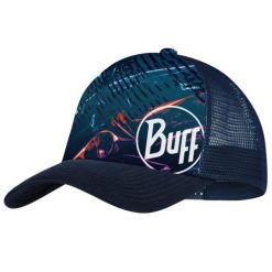 Czapka z daszkiem Unisex Buff Trucker Cap. Żółte czapki z daszkiem damskie Buff, bez wzorów, z bawełny. W wyprzedaży za 90.94 zł.