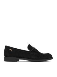 MEXX Lordsy EO-R26SS15-1 Czarny. Czarne półbuty damskie Mexx, bez wzorów, ze skóry, bez obcasa, bez zapięcia. Za 349.99 zł.