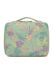 Roxy Kosmetyczka WB-RX-W1-004-SS26 Zielony. Zielone kosmetyczki damskie Roxy, bez wzorów, ze skóry. Za 119.99 zł.