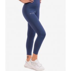 Kobiece Legginsy Sportowe Givova Basic Niebieskie L. Niebieskie legginsy sportowe damskie Givova, l, bez wzorów, z elastanu, na fitness i siłownię. Za 182.99 zł.