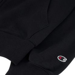 Bluza damska Champion Full Zip Hoodie Sweatshirt 117787. Czarne bluzy damskie Champion, m, bez wzorów, bez kaptura. Za 219.00 zł.