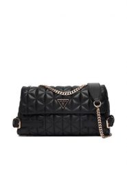 Guess Torebka Paisleigh HWQG98 83210 Czarny. Czarne torebki wieczorowe damskie Guess, z aplikacjami, ze skóry, bez dodatków. Za 589.99 zł.