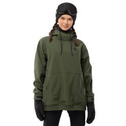 Damska kurtka snowboardowa Sporty zimowe Siroko W1-W Kilimanjaro. Zielone kurtki damskie SIROKO, na zimę, l, bez wzorów, bez kaptura. Za 844.00 zł.