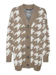 Vero Moda Kardigan w kolorze jasnobrązowym rozmiar: S. Brązowe kardigany damskie Vero Moda, s, bez wzorów. Za 144.95 zł.