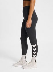 Damskie legginsy Hummel Pulse Logo MW. Czarne legginsy damskie Hummel, l, bez wzorów, z bawełny. Za 108.40 zł.