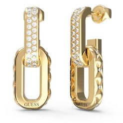 Kolczyk Guess. Żółte kolczyki damskie Guess, złote. Za 249.99 zł.