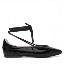 Baleriny Patrizia Pepe. Czarne balerinki damskie Patrizia Pepe, bez wzorów. Za 1,059.00 zł.