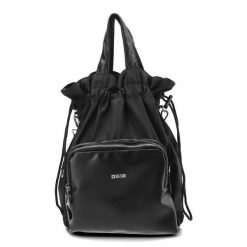 Czarna Torebka Big Star Worek Damski. Czarne torebki klasyczne damskie Big Star Accessories, ze skóry ekologicznej, bez dodatków. Za 229.00 zł.