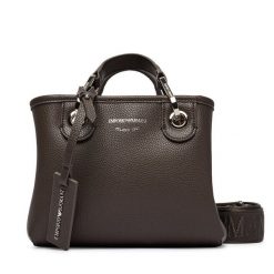 Torebka Emporio Armani. Brązowe torebki klasyczne damskie Emporio Armani, bez dodatków. Za 1,169.00 zł.