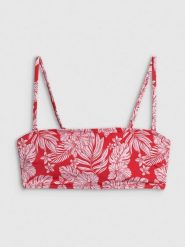 4F Góra od bikini damska - czerwona L. Czerwone bikini 4F, bez wzorów, z materiału. Za 69.99 zł.