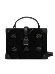 KARL LAGERFELD Torebka B1W30103 Czarny. Czarne torebki klasyczne damskie KARL LAGERFELD, ze skóry, bez dodatków. Za 1,299.00 zł.