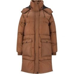 Parka dla kobiet Whistler Amatos. Brązowe parki damskie WHISTLER, uniwersalny, z materiału, bez kaptura. Za 357.50 zł.