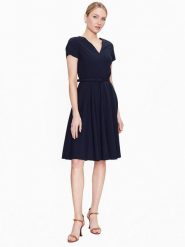 Lauren Ralph Lauren Sukienka codzienna 200862259 Granatowy Regular Fit. Niebieskie sukienki damskie Lauren Ralph Lauren, bez wzorów, z syntetyku, bez ramiączek. Za 1,049.00 zł.