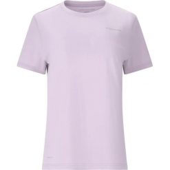 Damski jersey Endurance Vista V2. Fioletowe koszulki sportowe damskie Endurance, bez wzorów, z jersey, bez ramiączek, do biegania. Za 158.00 zł.