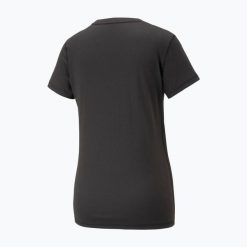 Koszulka damska PUMA Graphic Tee Training puma. Czarne koszulki damskie Puma, bez wzorów, bez kołnierzyka, bez ramiączek. Za 44.99 zł.