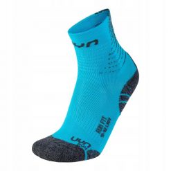 Skarpety do biegania damskie Uyn Run Fit Socks Blue. Niebieskie skarpetki damskie Uyn, bez wzorów. Za 69.99 zł.