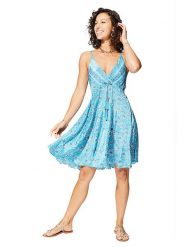 Ipanima Sukienka w kolorze błękitnym rozmiar: 34-40. Niebieskie sukienki damskie Ipanima, bez wzorów, bez ramiączek. Za 56.99 zł.