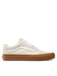 Vans Tenisówki Ua Old Skool VN000D3H2LH1 Beżowy. Brązowe trampki damskie Vans, bez wzorów, z materiału, bez zapięcia. Za 219.99 zł.