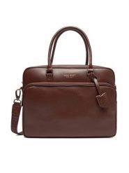 Nine West Torba na laptopa CEO-EMMA-LA482-2847 Brązowy. Brązowe torby na laptopa Nine West, bez wzorów, z materiału. Za 249.99 zł.