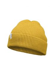 Craft Czapka beanie "Urban Rib" w kolorze żółtym rozmiar: onesize. Żółte czapki damskie Craft, bez wzorów, z materiału. Za 39.45 zł.