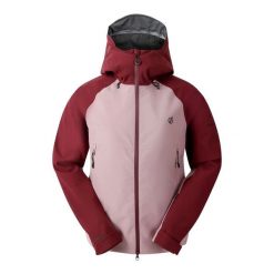 Damska kurtka narciarska Dare 2B Assert II. Fioletowe kurtki damskie Dare 2b, na zimę, bez wzorów, z materiału, bez kaptura. Za 359.99 zł.