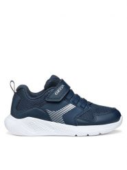 Geox Sneakersy J Sprintye J55GBA 0BC14 C4002 M Granatowy. Niebieskie buty sportowe chłopięce Geox, ze skóry, bez zapięcia. Za 189.99 zł.