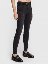 Liu Jo Jeansy UF2013 DS015 Czarny Slim Fit. Czarne jeansy damskie Liu Jo. Za 969.99 zł.