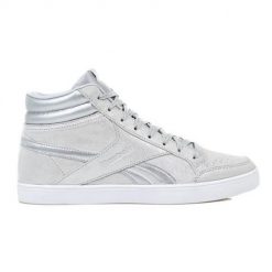 Buty do chodzenia damskie Reebok Royal Aspire 2. Szare obuwie sportowe damskie Reebok, z materiału, za kostkę, bez zapięcia, trekkingowe, Reebok Royal. Za 419.00 zł.