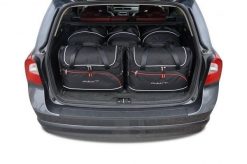 Torby Do Bagażnika Volvo Xc70 2007-2016 5Szt Kjust. Czarne torby podróżne KJUST, bez wzorów, z kauczuku. Za 1,553.00 zł.