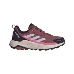 Damskie buty trekkingowe adidas Terrex Anylander Rain.Rdy. Czerwone obuwie trekkingowe damskie Adidas, z materiału, bez zapięcia. Za 360.50 zł.