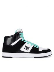 DC Shoes Sneakersy CURE HI TOP ADJS700096-BWQ Czarny. Czarne obuwie sportowe damskie DC Shoes, ze skóry, bez zapięcia. Za 207.99 zł.