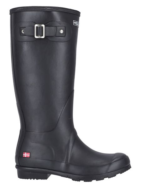 Mols Kalosze w kolorze czarnym rozmiar: 38. Czarne kalosze damskie MOLS, bez wzorów, z materiału. Za 152.99 zł.