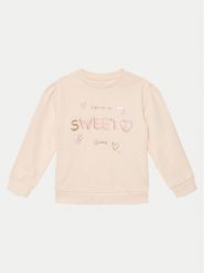 Guess Bluza K5GQ01 KA6R4 Różowy Regular Fit. Czerwone bluzy dziewczęce Guess, z aplikacjami, z bawełny, bez ramiączek, bez kaptura. Za 89.99 zł.