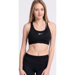 Nike - Biustonosz. Szare biustonosze sportowe damskie Nike, z dzianiny. W wyprzedaży za 119.90 zł.
