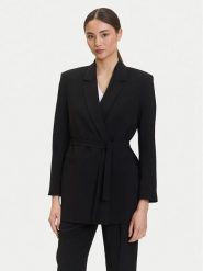 Armani Exchange Marynarka XW000663 AF10872 UC001 Czarny Regular Fit. Czarne marynarki i żakiety damskie Armani Exchange, bez wzorów, z syntetyku. Za 1,179.00 zł.