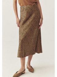 TATUUM Spódnica w kolorze jasnobrązowo-czarnym rozmiar: 38. Brązowe spódnice damskie TATUUM, bez wzorów, z wiskozy, midi. Za 147.95 zł.