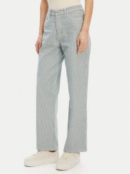 Element Spodnie materiałowe ELJNP00124 Niebieski Regular Fit. Niebieskie spodnie materiałowe damskie Element, bez wzorów, z bawełny. Za 219.99 zł.