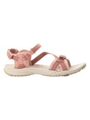 Jack Wolfskin Sandały "Lakewood Ride" w kolorze jasnoróżowym rozmiar: 40,5. Różowe sandały damskie Jack Wolfskin, bez wzorów, z otwartym noskiem, bez obcasa, bez zapięcia. Za 175.67 zł.
