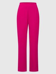 Les Lunes Spodnie "Louisa" w kolorze różowym rozmiar: XXS. Różowe spodnie materiałowe damskie Les Lunes, bez wzorów, z materiału. Za 173.99 zł.