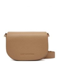 LOVE MOSCHINO Torebka JC4122PP1OLT0104 Beżowy. Brązowe listonoszki damskie Love Moschino, bez wzorów, ze skóry, bez dodatków. Za 879.99 zł.